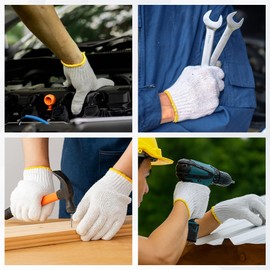 Cotton Work Gloves Safety Protection Work Gloves