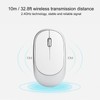 Wireless Mouse DPI Adjustable Chargable Optical Computer External Device with