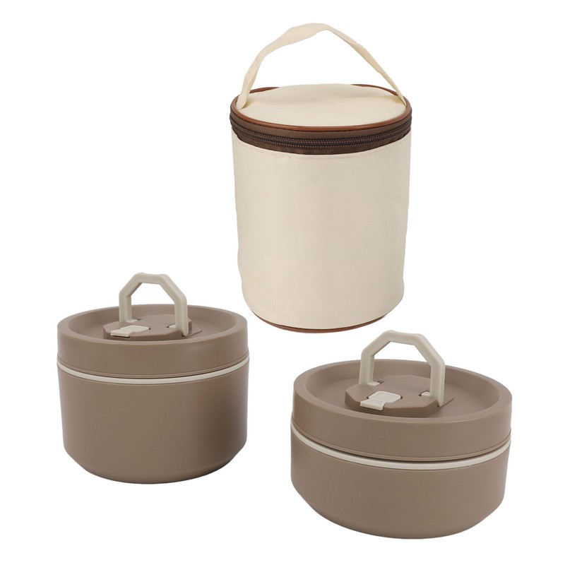 Stackable Lunch Box 304 Stainless Steel Leakage Proof Multi Layers