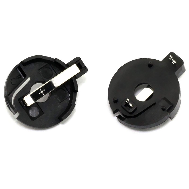 E-outstanding 10 PCS Black CR2032 2025 2016 Coin Cell Button