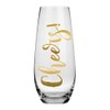 Slant Party Supplies Champagne Glasses - Stemless Mimosa Prosecco Cocktail