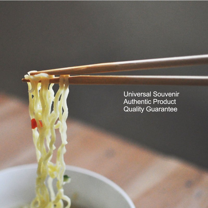 Universal Souvenir 9 Inch Disposable Bamboo Chopsticks with individual Package
