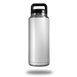 WraptorSkinz Skin Decal Wrap for Yeti Rambler Bottle 36oz Solids Collection White (YETI NOT Included)