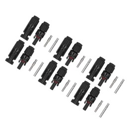 10 Pares de Conectores de Panel Solar DC1000V 30A Fotovoltaico Macho Hembra Cable IP67 Impermeable PC Conector Crimp Piezas de EnergíA Solar Accesorios