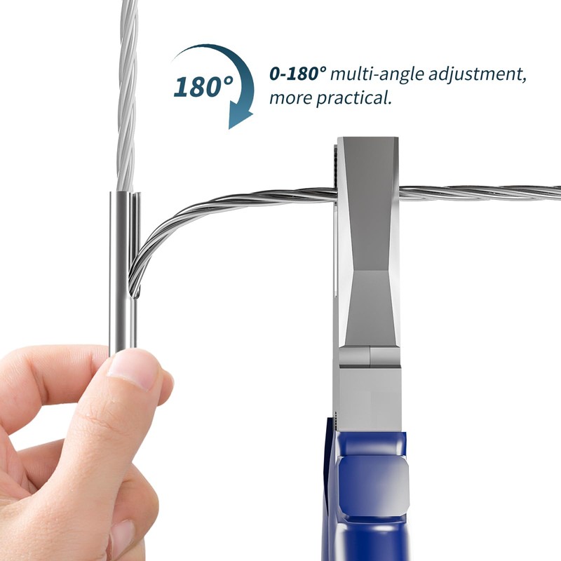 AONAYIOA 20 Pack 316 Stainless Steel 1/8" Adjustable Invisible Cable