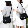 Milky Way Womens Waterproof Multi-Pocket Shoulder Bag Adjustable Strap Crossbody