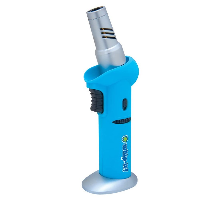 Whip-It! Tilt Torch Sky Blue. Butane Torch Lighter, Refillable Cooking