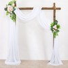 Wedding Decoration Arrangement Veil Arch Veil Background Veil Wedding Arch
