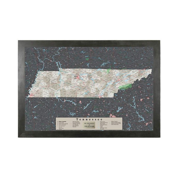 Push Pin Travel Maps Posters & Prints - Personalized Earth