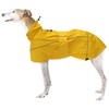 Greyhound Lurcher Raincoat, Whippet Rain Gear with Reflective Bar, Rain/Waterproof,