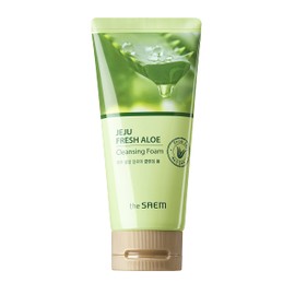Jeju Fresh Aloe Cleansing Foam Espuma Limpiadora 150G