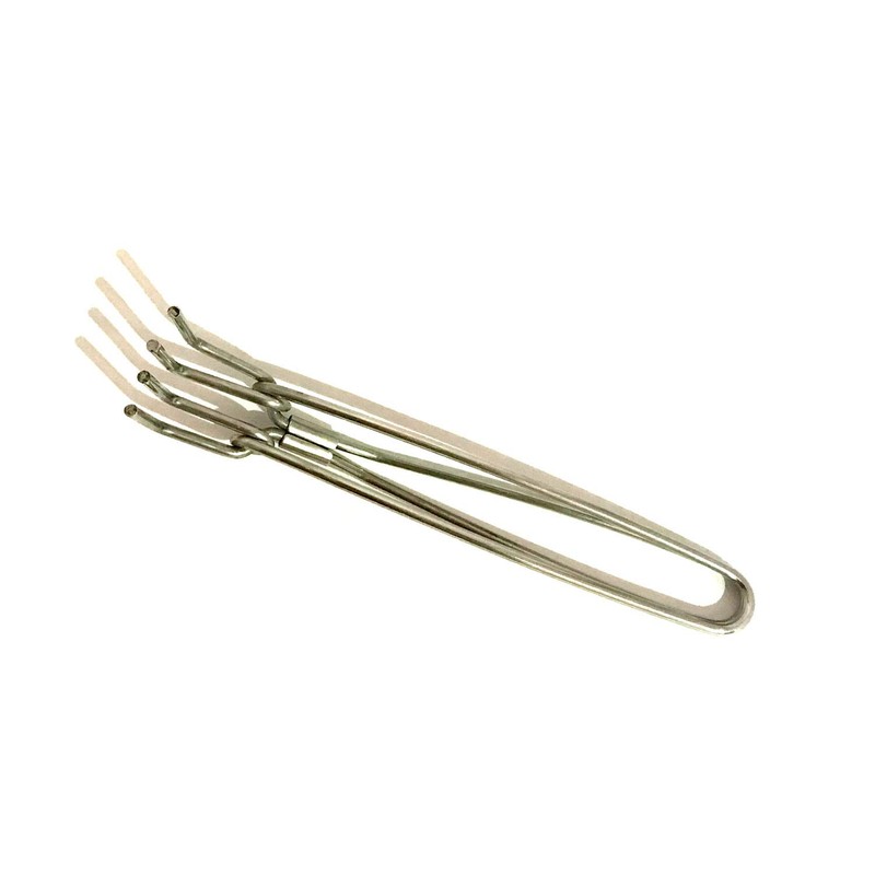 Pakkad - Pinzas de acero inoxidable para servir alimentos Pakkad