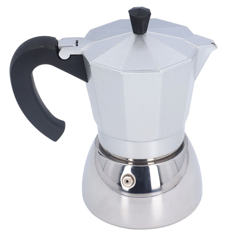 Stovetop Coffee Maker 6 Cup Moka Pot Delicious Coffee Making
