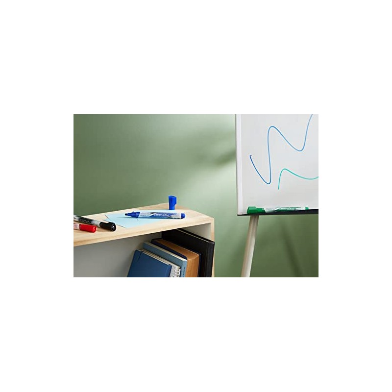 BIC Velleda Pocket Whiteboard Pens - Assorted Colours, Wallet of