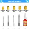 Spark Plug Thread Repair Kit, 28 PCS 4 Sizes High