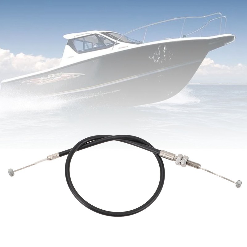 61N 26311 00 Throttle Cable Rubber Steel Outboard Throttle Shift