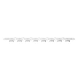 Corning PCR-0108-LP-RT-W, Axygen Low Profile Thin Wall PCR Strip Tube and Real Time Strip Cap, 8 Tubes and Caps/Strip, White, 0.1mL Capacity, Pack of 125