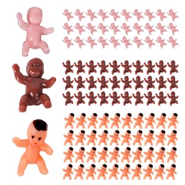 JTMKYO 100 Pieces Angel Dolls, Small Plastic Dolls, Mini Plastic Dolls, Mini Dolls for Parties, Games, Party Decorations and Crafts