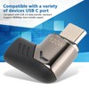 USB C Magnetic Adapter Right Angle with Light PD 120W