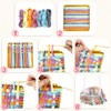 Daifunli 1000 Pcs 10 Inch Potholder Loom Loop Bulk, Weaving