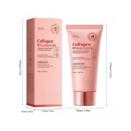 Collagen Nicotinamide Peel Off Face Mask | Anti-Wrinkle Lifting, Deep Hydration for Bright, Firm Skin