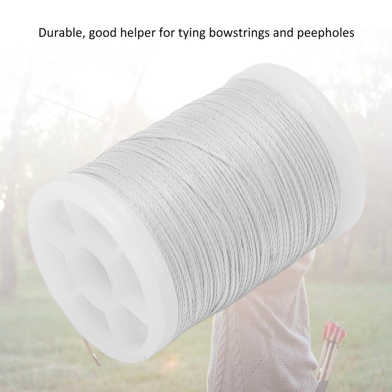 Bow String Serving Thread,110m Polyethylene Archery Bowstring Serving for Tying
