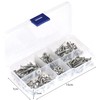 120 PCS Stainless Steel Self Drilling Screws,Self Tapping Screws for