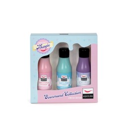 Aquolina Best Sellers Moisturising Shower Gel with Wild Strawberry, Powdered Sugar and Sugar Sweet Unicorn - 3 Products of 125 ml Each