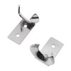 Tiardey 2pcs Elastic Stainless Steel Rubber Hood Catch Flexible T-Handle