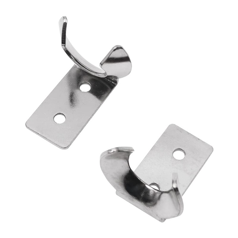 Tiardey 2pcs Elastic Stainless Steel Rubber Hood Catch Flexible T-Handle
