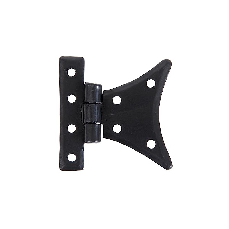 From The Anvil Black 2 Inch Half Butterfly Hinge (Pair)