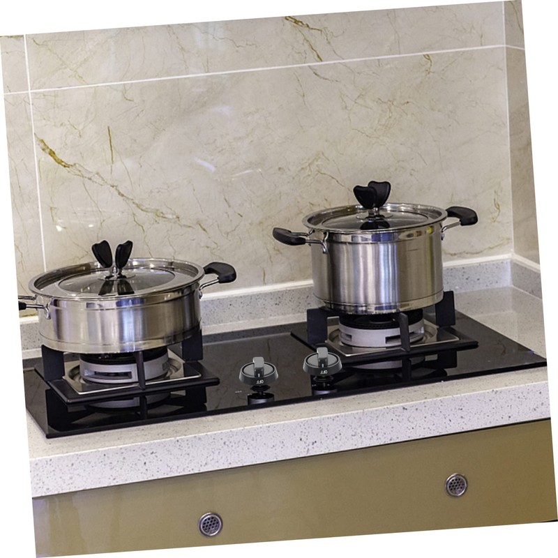 DOITOOL Replacement Knobs for Gas Stove 5pcs Stove Knob Set