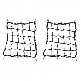 1+1 Multi-purpose Mesh Motorcycle/Bicycle Luggage Rack Fixing Cover 40x40cm / 1+1 다용도 그물망 오토바이 자전거 짐받이 고정 덮개 40x40cm