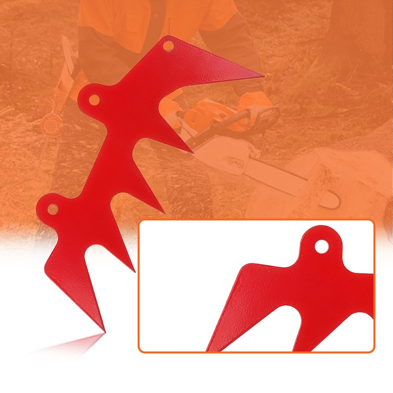 Mtanlo Dual Felling Dog Bumper Spikes Chain Catcher Set for
