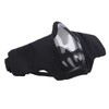 Outdoor Half Face Breathable Steel Mesh Face Cover Military for
