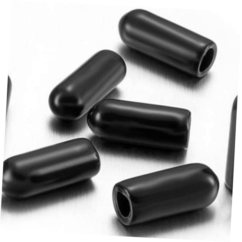 jojofuny 20pcs Airbrush Bottle Cap Durable Plastic Nozzle Caps for