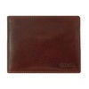 Giudi Men's Passcase Wallet Made in Italy - Classic Minimalist Italian Design, Brown, Minimalist, Brown, S, Classic, brown, Classic