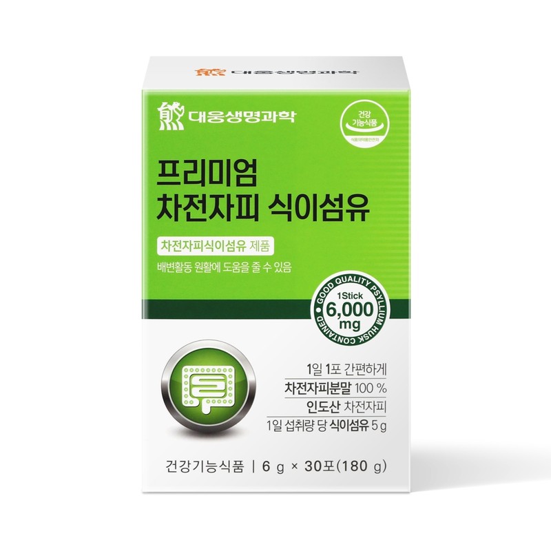 Daewoong Life Science Psyllium Husk Dietary Fiber Vegetable Soluble Kwaebyeon