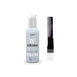 yper Affinage Asp Luxury Kitoko Arte Super Sleek Cream (5.1 oz) with Teasing Comb Pack 1