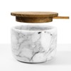 RAETTER.LY Salt and Pepper Bowl, Marble Salt Cellar and Spices
