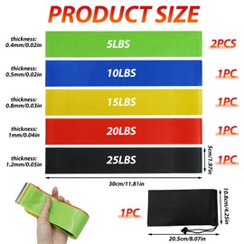 Pack of 5 Stretchy Chair Bands for Children with ADHD and Autism, Elastic Seat Belts for Stress Management and Concentration Promotes in 5 Colours