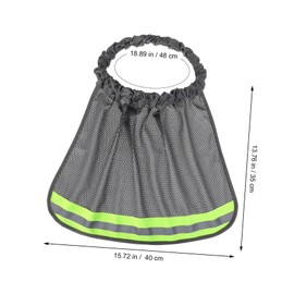 IMIKEYA Hard Hat Sun Shade with Neck Flap - Construction Accessories for Men - Outdoor Sun Protection Visor