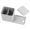 Salter LASAL71595CEU7 Kitchen Sink Caddy, Dual Compartment Organiser Tray for