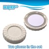 HQRP 2-Pack Bottle Fill Cap Compatible with MoistAir MA1200 MA12001