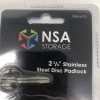 NSA storage 2 3/4" stainless steel disc padlock {NSA-670} -1