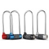 Combination Lock, 5 Digit Combination Padlock, 7mm Width Flexible Cable
