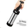 Stainless Steel Decorating Gun Cookie Biscuits Hand-Pressed Biscuit Machine Household