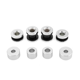 Wsays Sissy Bar Docking Hardware Kit Luggage Rack Tour Pack Kit Compatible with Harley Touring Street Electra Road Glide Road King 1997-2008 Chrome Quick Release