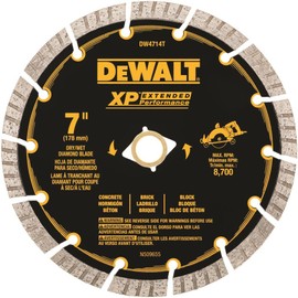 DEWALT DW4714T 7" XP Turbo Seg Diamond Blade