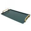 Large Handle Tray Double Ear Plastic Tray Rectangular Stable Multifunctional